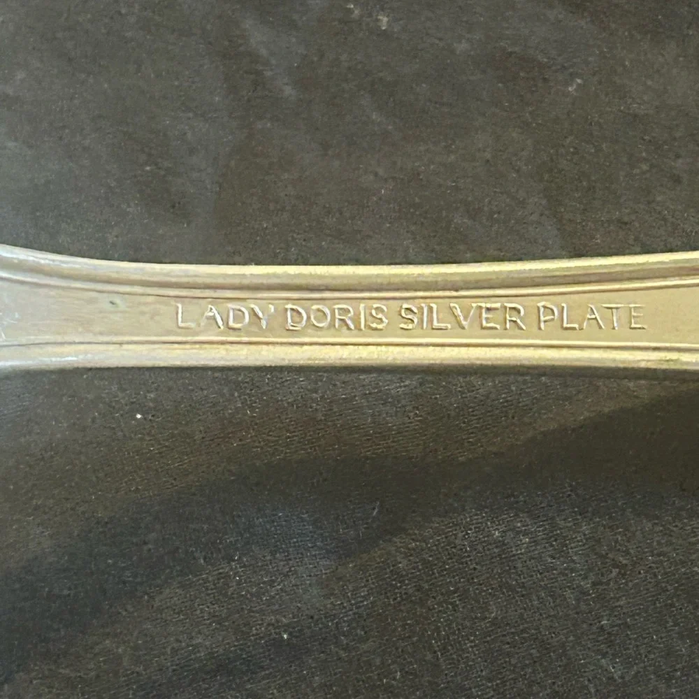 Princess / Lady Doris Silver Plated Fork 7.5 Inches